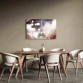 Kép - Eiffel-torony, Párizs, Franciaország (90x60 cm)