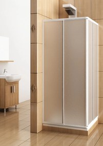 KFA Armatura Variabel zuhanykabin 90x90 cm négyzet fehér fényes/polisztirol anyag 101-26911P