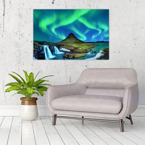 Kép - Kirkjufell, Izland (90x60 cm)