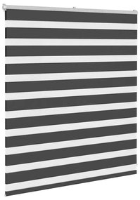 zebrafüggönnyel fekete szövetszélesség 130,9 cm poliészter