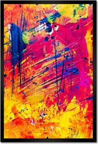 Poszterek keretben 40x60 Absztrakt Szextáns