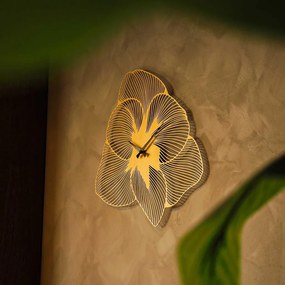 Azalea fém falióra, 70×70 cm – APS039