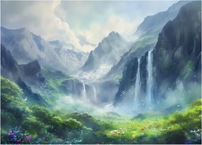 Kép - Vízesések völgye (70x50 cm)