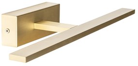 Fali lámpa sárgaréz 41,5 cm LED-del IP44 - Jerre