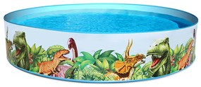 Felfújható gyerekmedence Bestway Dinoszauruszok 244 x 46 cm