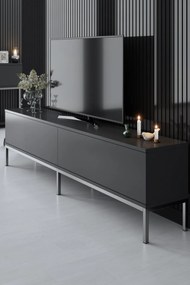 TV szekrény Lord - Anthracite, Silver