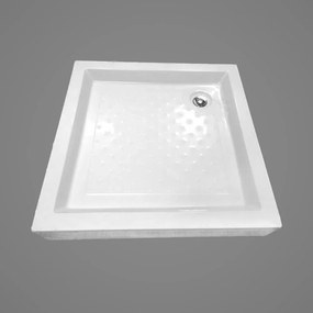 EVA 90x90x14 cm szögletes alakú, akril zuhanytálca