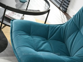 Fotel Palma (türkiz + fekete). 1110372