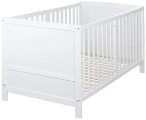 Fehér babaágy állítható magassággal 70x140 cm Easy Sleep – Roba