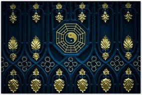 Poszterek 120x80 Absztrakt Arany harmónia