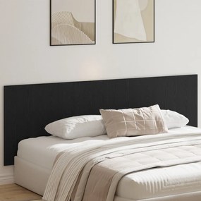 fekete tölgy fal fejtámla 240x1.5x80 cm Műanyag fából