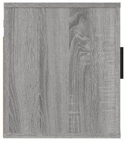2 db szürke sonoma falra szerelhető TV-szekrény 40x34,5x40 cm