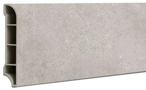 Vinyl SPC padlószegély Aurora fagyos mészkő 2400x60x12 mm