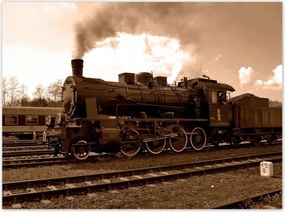 Poszterek 135x100 Mozdony TR565 Wolsztyn