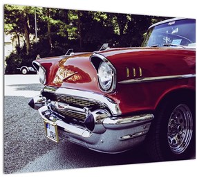 Egy régi autó képe (70x50 cm)
