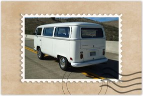 Poszter 60x40 Vw Buli Autóbusz