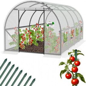 Kerti FĂłlia AlagĂșt ĂveghĂĄz 6 x 3 x 2 M 4 SzekcionĂĄlt FehĂ©r