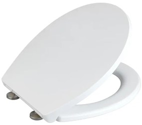 WENKO 24516100-WC WC-ülőke 300/350 KG teherbírás, 37x44,5 cm, fehér/ezüst