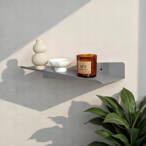 Fém fali polc, 60×14 cm – Vlnt123Gr