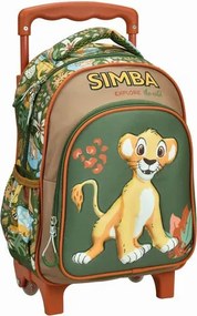 Disney Az Oroszlánkirály Explore gurulós ovis hátizsák, táska 30 cm
