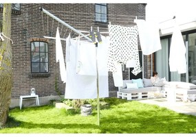 Ezüstszínű kerti ruhaszárító 60 m Topspinner – Brabantia
