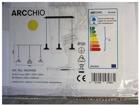 Arcchio Arcchio - Csillár zsinóron JAIKA 3xE27/60W/230V LW1125