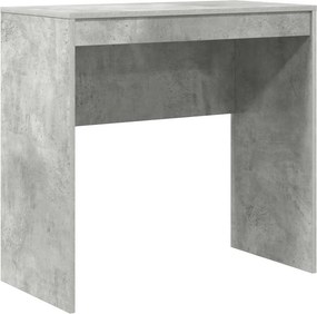 vidaXL Asztal Beton Szürke 80 x 40 x 76 cm