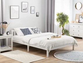 Franciaágy 180 cm FLORIS (ágyráccsal) (fehér). 1007275