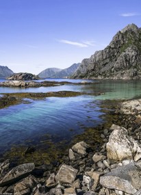 Poszter 20,5x28,4cm Sziklás tengerpart, Assaf Frank