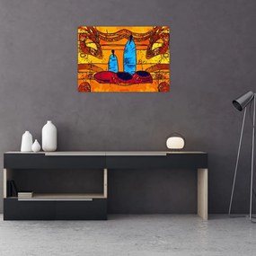 Kép - Ősi festészet (70x50 cm)