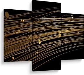 Absztrakt kép (90x60 cm)