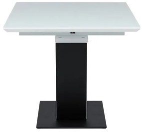 Bővíthető Étkezőasztal 160–210×90 cm, MDF, Fehér. HT-D1931 WT