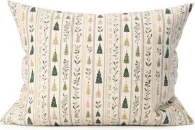Pamut párnahuzat HOLLY PINES 50x70 cm, színes