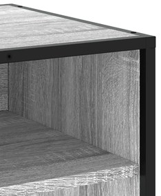 szürke sonoma színű szerelt fa TV-szekrény 180 x 40 x 46 cm