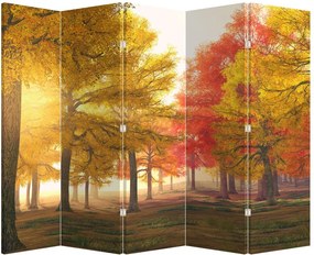 Paraván - Őszi fák (210x170 cm)