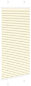 pliszírozott redőny krém 60x100 cm szövetszélesség 59,4 cm