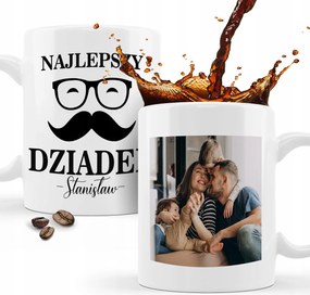 Bögre Nagymama És Nagypapa Napjára Ajándék Nagypapa Saját Név Fotó