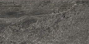 Lépcső Rako Core night 30x60 cm dombor DCPSR875.1