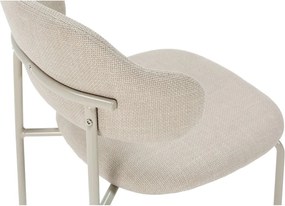 Krémszínű étkezőszék szett 4 db-os Adriel – Marckeric