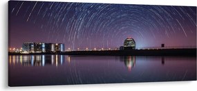 Egy éjszakai égbolt csillagokkal (120x50 cm)