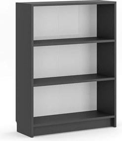 Könyvespolc, antracit, 80 cm – Bili3
