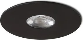 RENDL SPRAY 11 süllyesztett lámpa fekete 230V LED 9W 24° 3000K