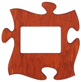 Puzzle képkeret (mahagóni)
