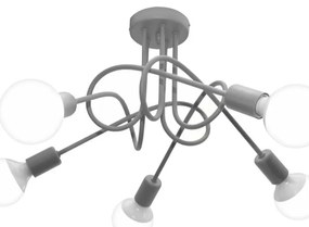 Gyerek mennyezeti lámpa OXFORD 5xE27/15W/230V