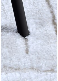 Fehér kerek szőnyeg ø 160 cm Panglao New York White – Elle Decoration