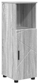 Fürdőszoba bútor szett 5 pcs Szürke sonoma 61 x 35 x 64 cm