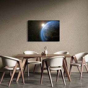 A táj képe az űrből (90x60 cm)