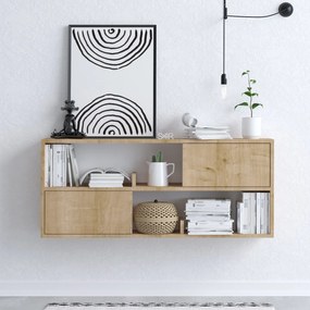 Závesný regál Florian (tölgy). Akció -20%. 1073094