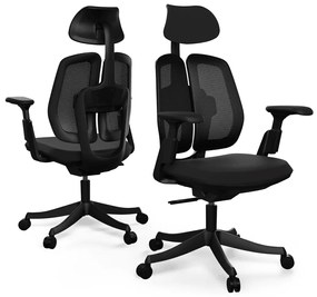 Liftor Active, fekete (textil + háló)