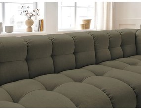 Zöld sarokkanapé (jobb oldali) Cloud – Bobochic Paris